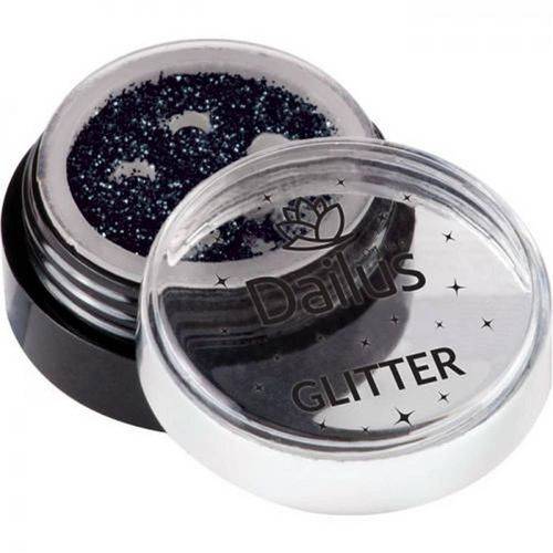 Sombra Glitter Dailus Color 08 Preto