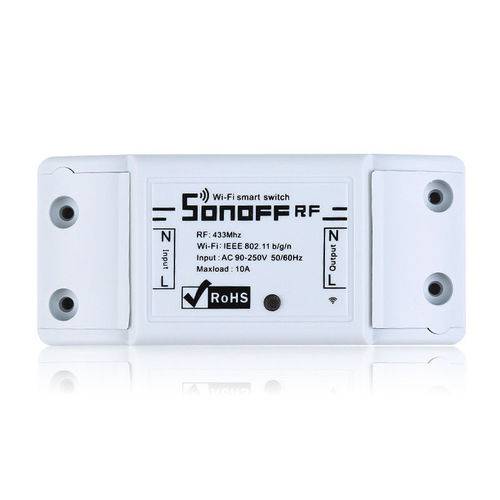 Sonoff Basic Simples Interruptor Wifi Smart Home Switch 01 Canal Remoto 2200w 10a Bivolt Itead