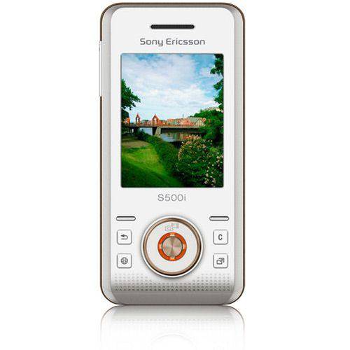 Sony Ericsson S500 Prata - Gsm C/ Câmera 2.0mp, Zoom 4x, Filmadora, Mp3 Player e Bluetooth