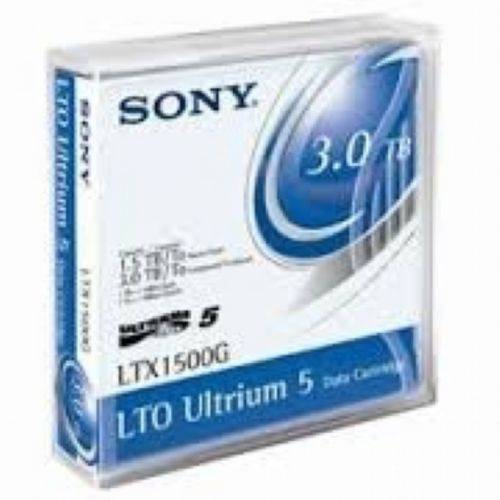 Sony LTX1500G Fita de Backup LTO Ultrium 5 Â 1.5TB/3TB (Fita Magnética LTO5 / LTO-5 / LTO 5)