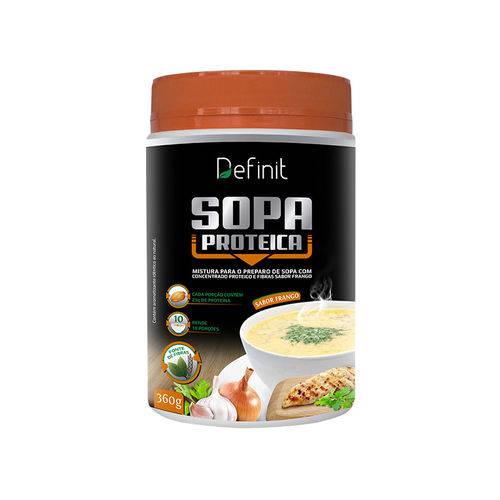 Sopa de Frango com Concentrado Proteico e Fibras – 10 Porções