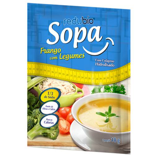 Sopa de Frango com Legumes com 10 Unidades Redubío