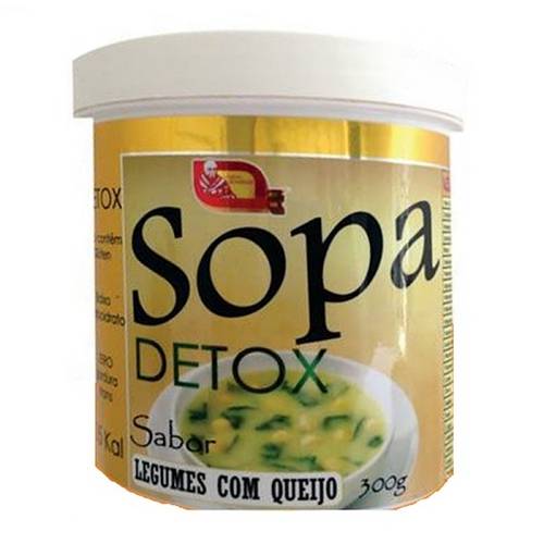 Sopa Detox - Legumes com Queijo - 300g - Mosteiro Devakan