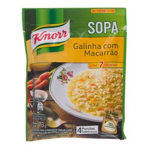 Sopa Galinha com Macarrão Knorr 73g