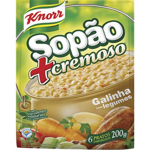 Sopão Knorr + Cremoso Galinha Caipira 194G