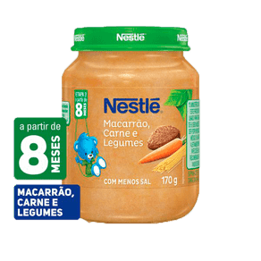 Sopinha Nestle Etapa 3 Mac de Macarrão/Carne/Legumes 170g
