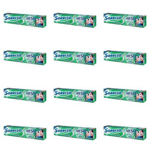 Sorriso Fresh Hortelã Creme Dental 90g (kit C/12)
