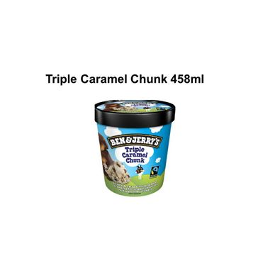 Sorvete Ben&Jerrys Triple Caramel Chunk 458ml