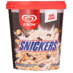 Sorvete Snickers Kibon 800ml