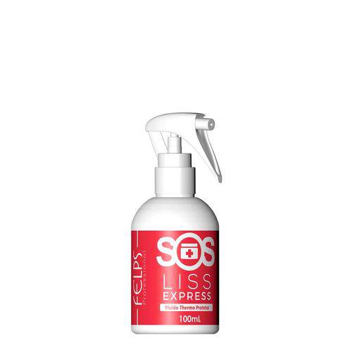 SOS Liss Express Felps Profissional Fluido Thermo Protetor 100ml