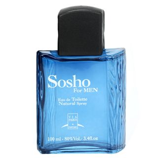 Sosho For Men Via Paris - Perfume Masculino - Eau de Toilette 100ml