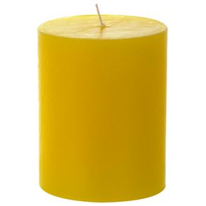 Sossego Vela Perf. Citronela 12 Cmx 9 Cm Amarelo