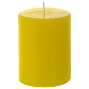 Sossego Vela Perf. Citronela 10 Cmx 7 Cm Amarelo