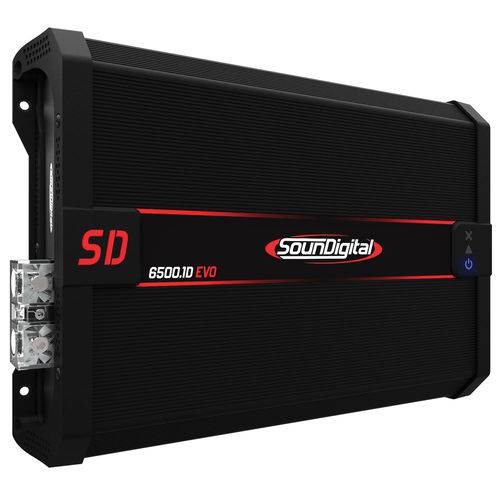 Soundigital Sd 6500.1d Evo 2 / Sd6500 Digital 6500w - 1 Ohm