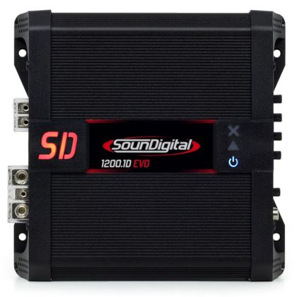 Soundigital Sd1200.1d / Sd 1200.1d Evo2 Black 1200w - 1 Ohm