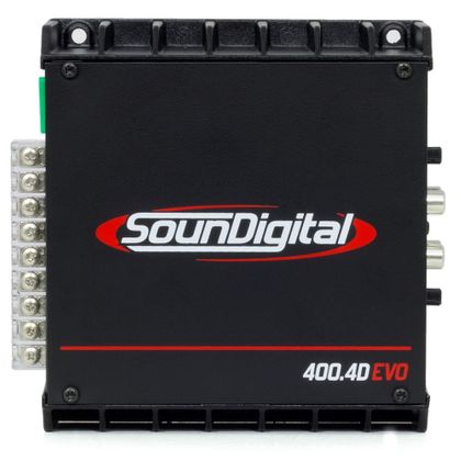 Soundigital Sd400.4d Evo 2 / Sd400.4 / Sd400 400w - 4 Canais