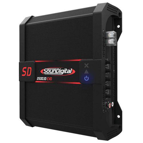 Soundigital Sd2500.1d / Sd 2500.1d Evo2 Black 2500w - 2 Ohms
