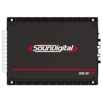 Soundigital Sd800.4d Evo 2 / Sd800.4 / Sd800 - 800w - 1 Ohm