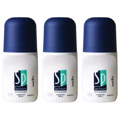 Sp Desodorante Rollon 50ml (kit C/03)