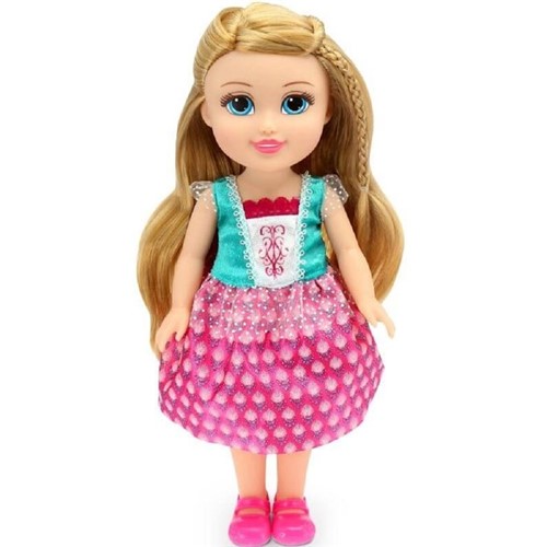 Sparkle Girlz - Boneca Estilo Princesa com Som 35cm - Pati (loira) - DTC