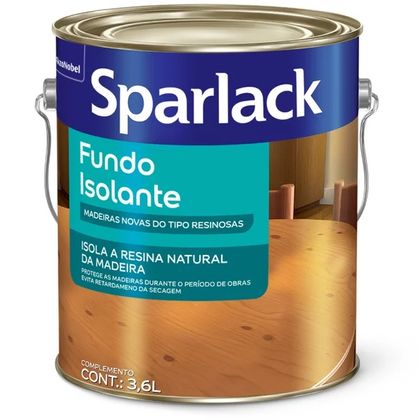 Sparlack Fundo Isolante Transparente 900 Ml