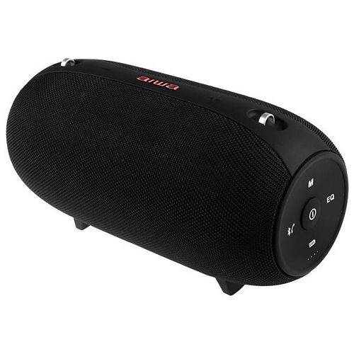 Speaker Aiwa Aw700 com Bluetooth/usb/mini Jack 3.5mm Bateria 4.400 Mah - Preto
