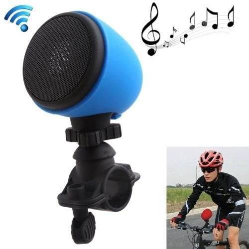 Speaker Caixa de Som Bluetooth Moto Bike Prova D'agua Usb Azul