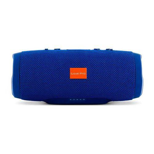 Speaker GoalPro Charge 3 com Bluetooth/USB/ Bateria 6.000 MAh - Azul