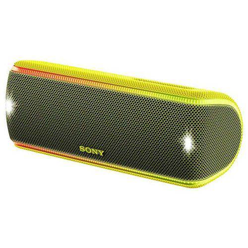 Speaker Sony Srs-xb31 com Bluetooth/nfc/USB/auxiliar - Amarelo