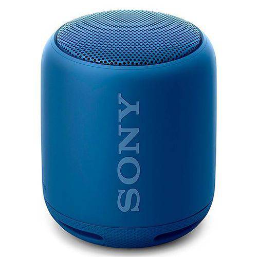 Speaker Sony Srs-xb10 com Bluetooth/auxiliar - Azul