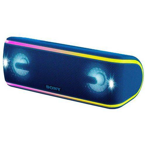 Speaker Sony Srs-xb41 com Bluetooth/nfc/USB/auxiliar - Azul