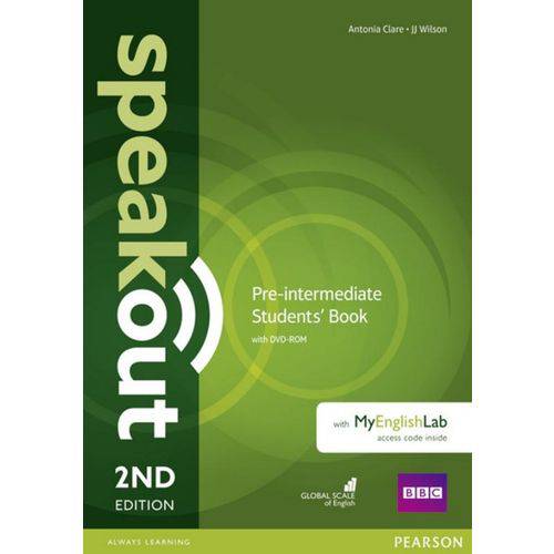 Speakout Pre-Intermediate Sb With DVD-Rom And Myenglishlab Access Code Pack - 2nd Ed