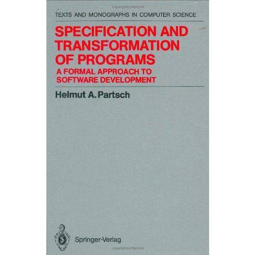 Specification And Transformation Of Programs