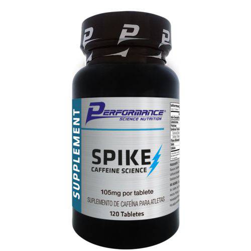 Spike Cafeine 105mg - 120 Tabletes - Performance Nutrition