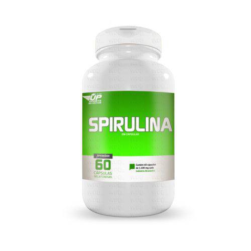 Spirulina 1.100mg 60 Cápsulas Up Sports Nutrition
