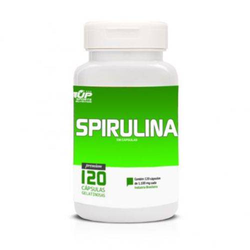 Spirulina 1100mg com 120 Cápsulas Up Sports Nutrition