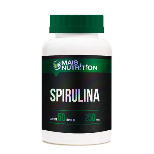 Spirulina 250 Mg 50 Cápsulas – Mais Nutrition