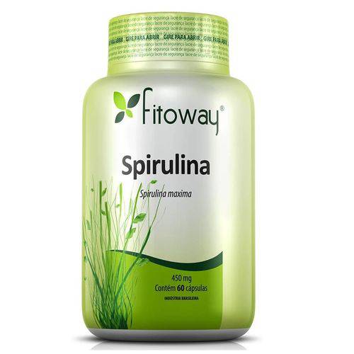 Spirulina Fitoway 450mg - 60 Cápsulas