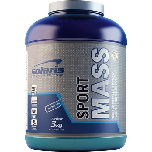Sport Mass - 3,0 Kg - Solaris Nutrition
