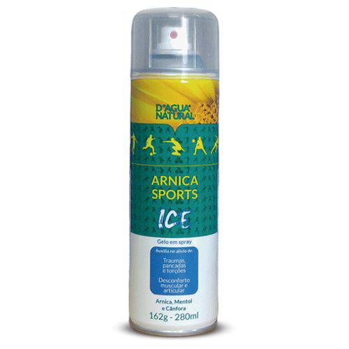 Spray Arnica Sports Ice 162g 280ml D'agua Natural