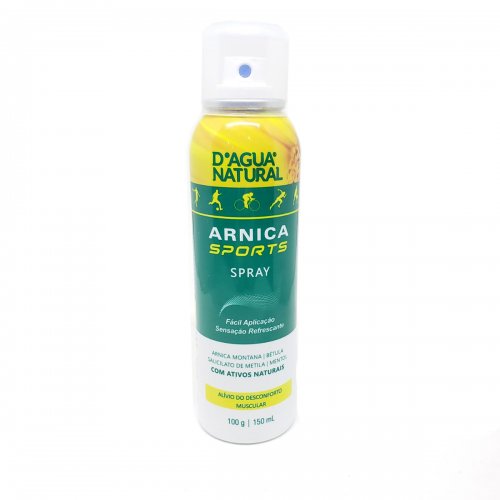 Spray Arnica Sports para Desconforto Muscular - D´Agua Natural