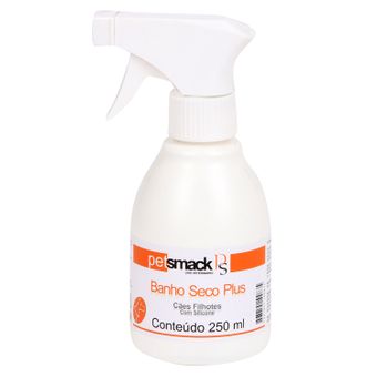 Spray Banho Seco Plus Filhotes Pet Smack Centagro 250ml