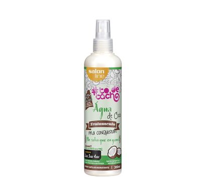 Spray Capilar Hidratante Àgua de Coco Tratamento Pra Conquistar #Todecacho 300ml - Salon Line
