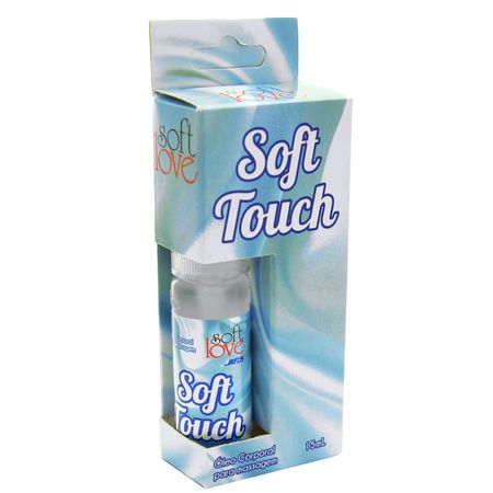 Spray Corporal para Massagem Soft Touch 15ML Soft Love Unica 15 ML
