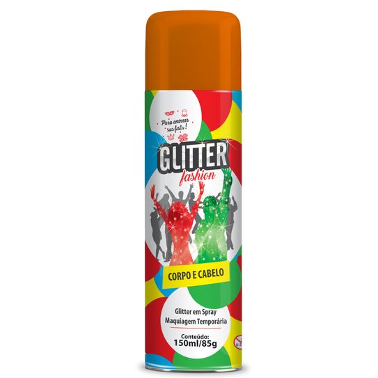 Spray de Glitter - Cobre Metalico