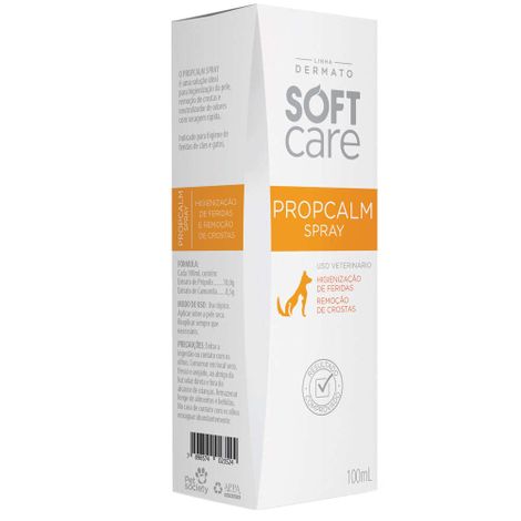 Spray Dermatológico Soft Care Propcalm para Higienização de Feridas