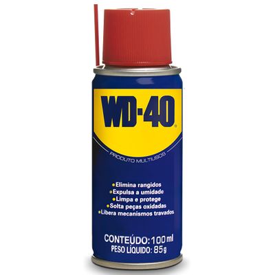 Spray Desengripante Multiusos WD-40 - Penetra Limpa Lubrifica Protege - 100ml