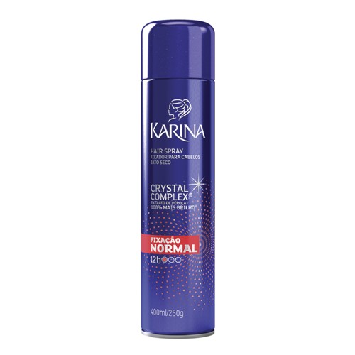 Spray Karina Fixação Normal com 400ml