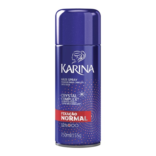 Spray Karina Fixação Normal com 250ml