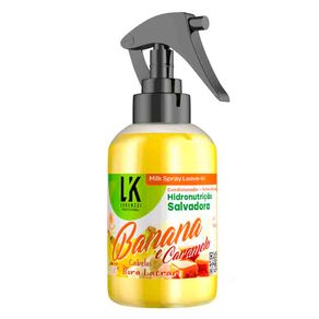 Spray Leave-in Lokenzzi Hidronutrição Milk Banana e Caramelo 55ml
